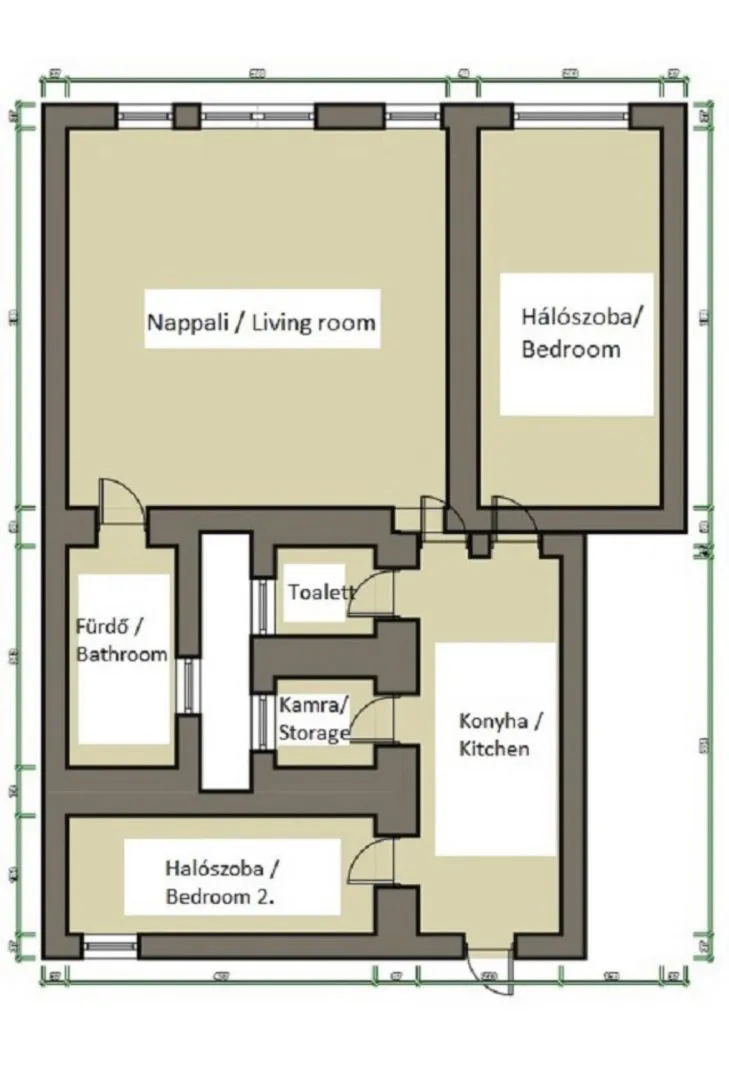 Apartment – Budapest, XIII. Bezirk, 9. Foto